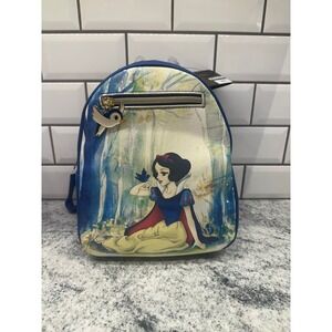 Disney Loungefly Mini Backpack‎ Snow White Bluebird Princess